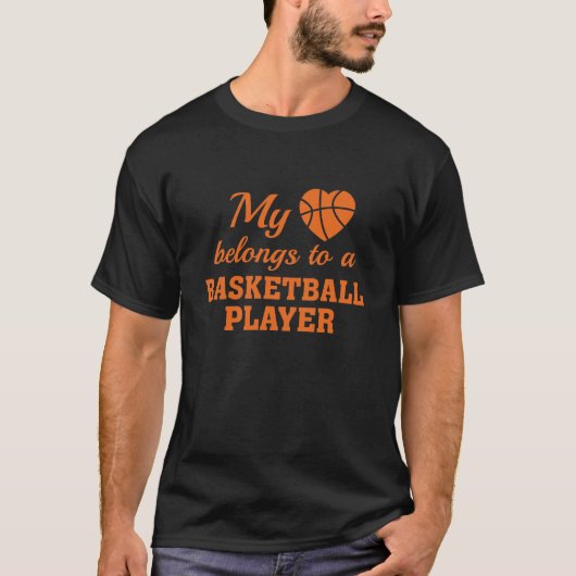 Heart Belange Basketball T-shirt (Voorkant)