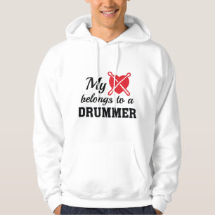 Heart Belange Drummer Hoodie