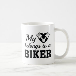 Heart Belangen Biker Koffiemok
