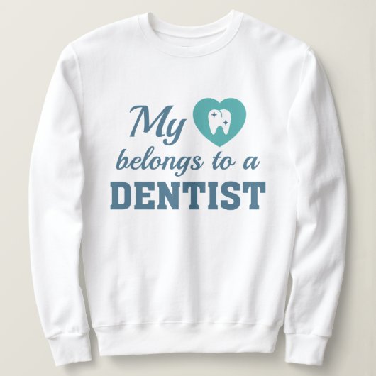 Heart Belangen Dentist Trui (Design voorkant)