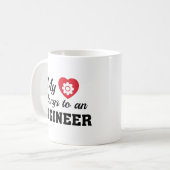 Heart Belangen Engineer Koffiemok (Voorkant links)