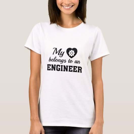 Heart Belangen Engineer T-shirt (Voorkant)