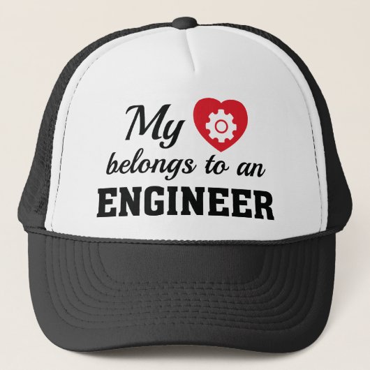 Heart Belangen Engineer Trucker Pet (Voorkant)