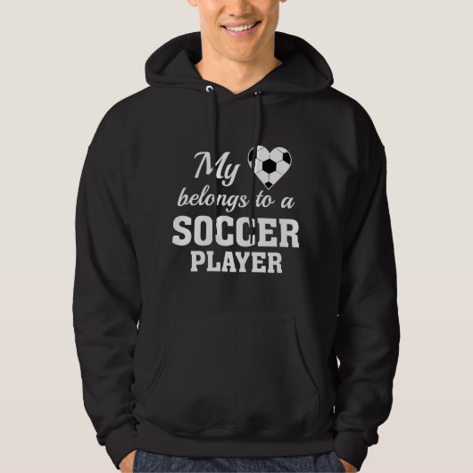 Heart Belangen Voetbal Hoodie (Voorkant)
