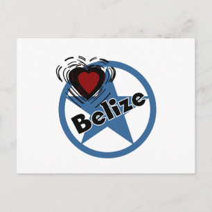 Heart Belize Briefkaart