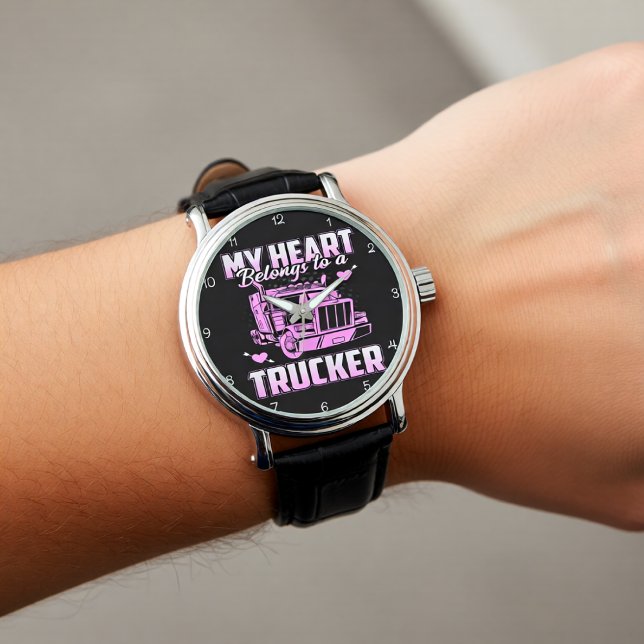 Heart Belongs To A Trucker Horloge (Creator heeft geüpload)