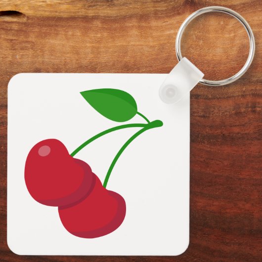 Heart Berries Sleutelhanger (Achterkant)