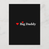 Heart Big Dad Briefkaart (Voorkant)
