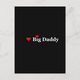 Heart Big Dad Briefkaart
