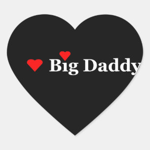 Heart Big Dad Hart Sticker