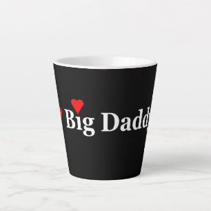 Heart Big Dad Latte Mok