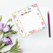 Heart & Birds Blossom - Blossom Time Sticky Notes