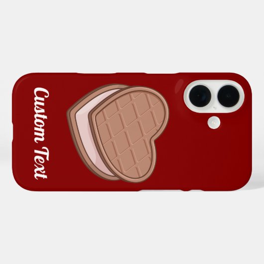 Heart Biscuit Case-Mate iPhone Case (Achterkant (horizontaal))