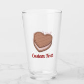 Heart Biscuit Glass Glas (Voorkant)
