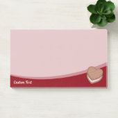 Heart Biscuit Post-it Notes (Kantoor)
