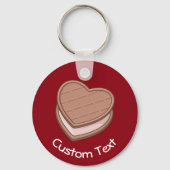 Heart Biscuit-Sleutelhanger Sleutelhanger (Voorkant)