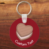 Heart Biscuit-Sleutelhanger Sleutelhanger (Voorkant)