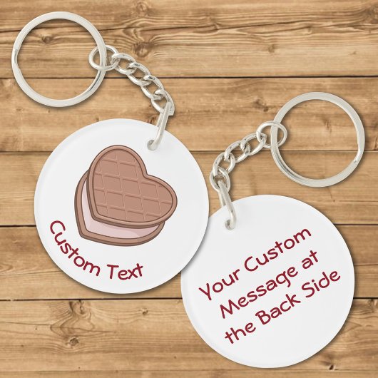 Heart Biscuit-Sleutelhanger Sleutelhanger