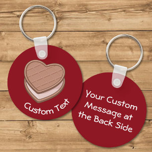 Heart Biscuit-Sleutelhanger Sleutelhanger