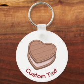 Heart Biscuit-Sleutelhanger Sleutelhanger (Voorkant)