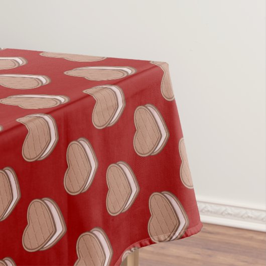 Heart Biscuit Tablecloth Tafelkleed (Voorbeeld)