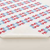 Heart Blanket Sherpa Deken (3/4)