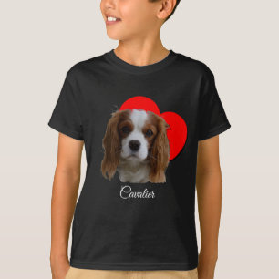 Heart Blenheim Cavalier King Charles Spaniel Love  T-shirt