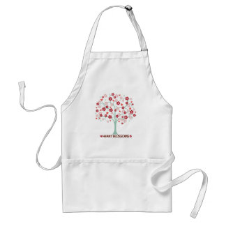 Heart Blossom Apron Standaard Schort
