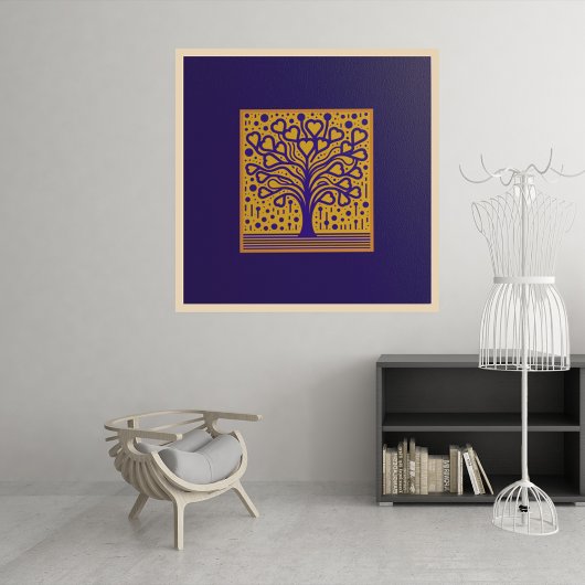 Heart Blossom Tree of Life Art Print