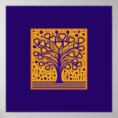Heart Blossom Tree of Life Art Print (Voorkant)