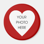 Heart Border Magnet - Sjabloon (Voorkant)