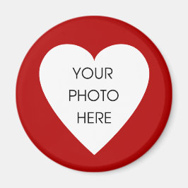 Heart Border Magnet - Sjabloon