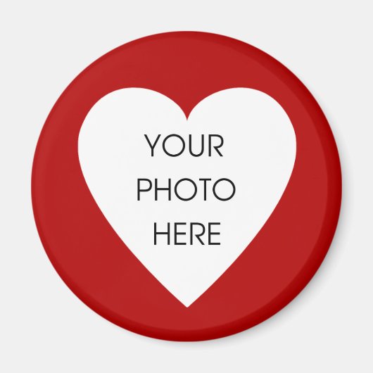 Heart Border Magnet - Sjabloon (Voorkant)