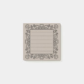 Heart Border  Post-it® Notes (Voorkant)