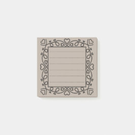 Heart Border Post-it® Notes