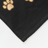 Heart Boston Terrier Dog Funny Gift Bostie Puppy Fleece Deken (Hoek)