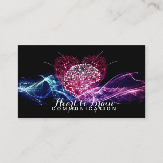 Heart Brain Empower Coaching Visitekaartje (Voorkant)