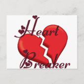 Heart Breaker Briefkaart (Voorkant)