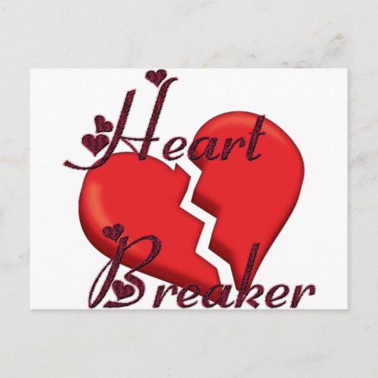 Heart Breaker Briefkaart (Voorkant)