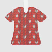 HEART BREISEL Acryl Shirt Ornament (achterkant)