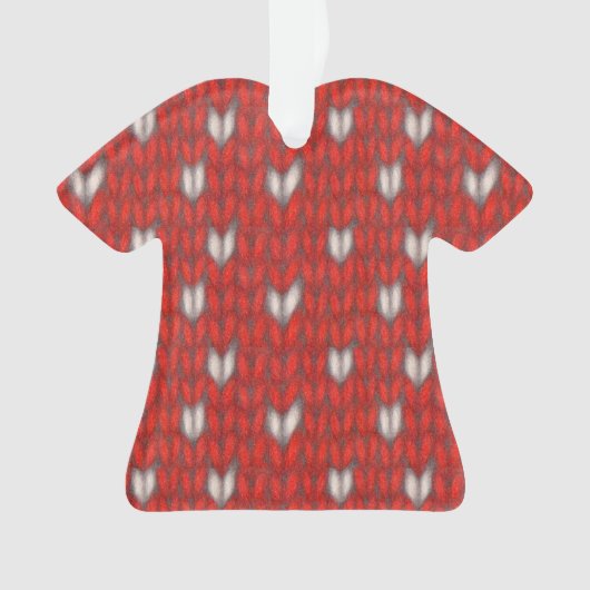 HEART BREISEL Acryl Shirt Ornament (voorkant)