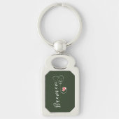 Heart Bremen Keyring, Duitsland Sleutelhanger (Voorkant)
