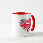 Heart British S-Shield Mok (Voorkant rechts)