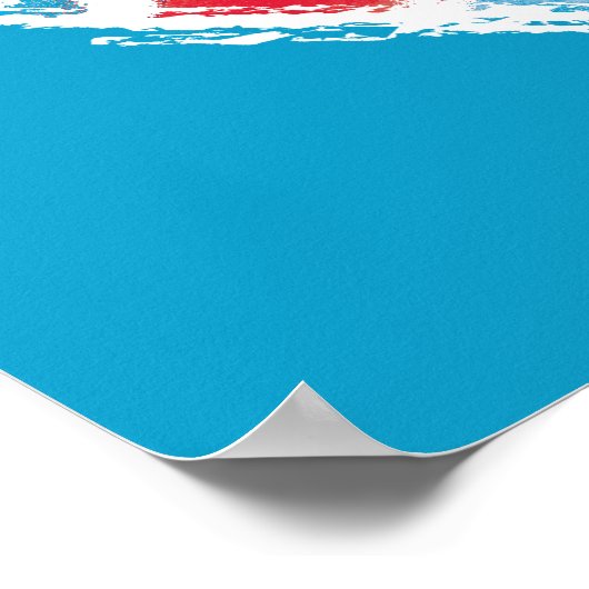 Heart British S-Shield Poster (Hoek)