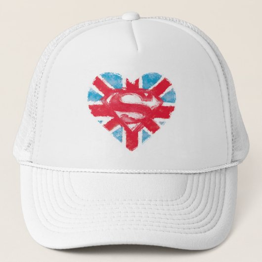 Heart British S-Shield Trucker Pet (Voorkant)