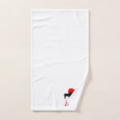 Heart Bulldogs Bad Handdoek (Handdoek)