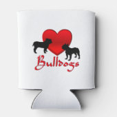 Heart Bulldogs Blikjeskoeler (Achterkant)