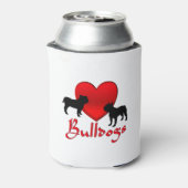 Heart Bulldogs Blikjeskoeler (Blikje Achterkant)