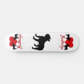 Heart Bulldogs Persoonlijk Skateboard (Horizontaal)