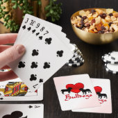 Heart Bulldogs Pokerkaarten (Insitu)